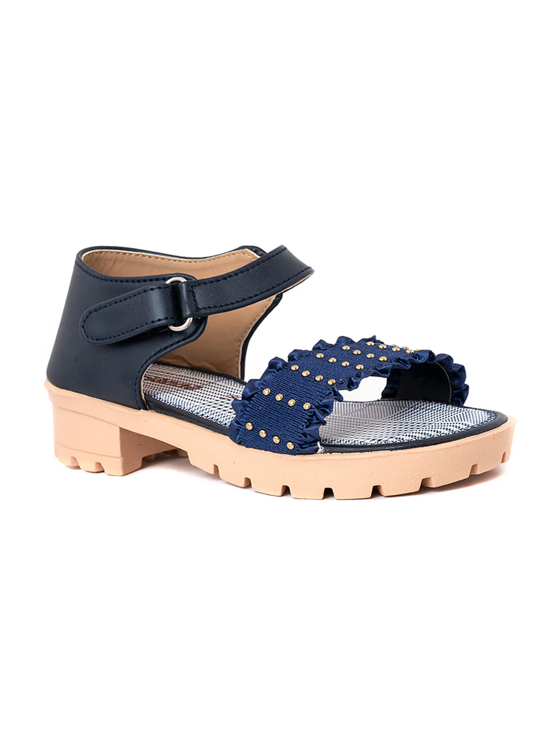 KHADIM Adrianna Block Heel Sandal for Girls (4.5-12 yrs) - Image 7