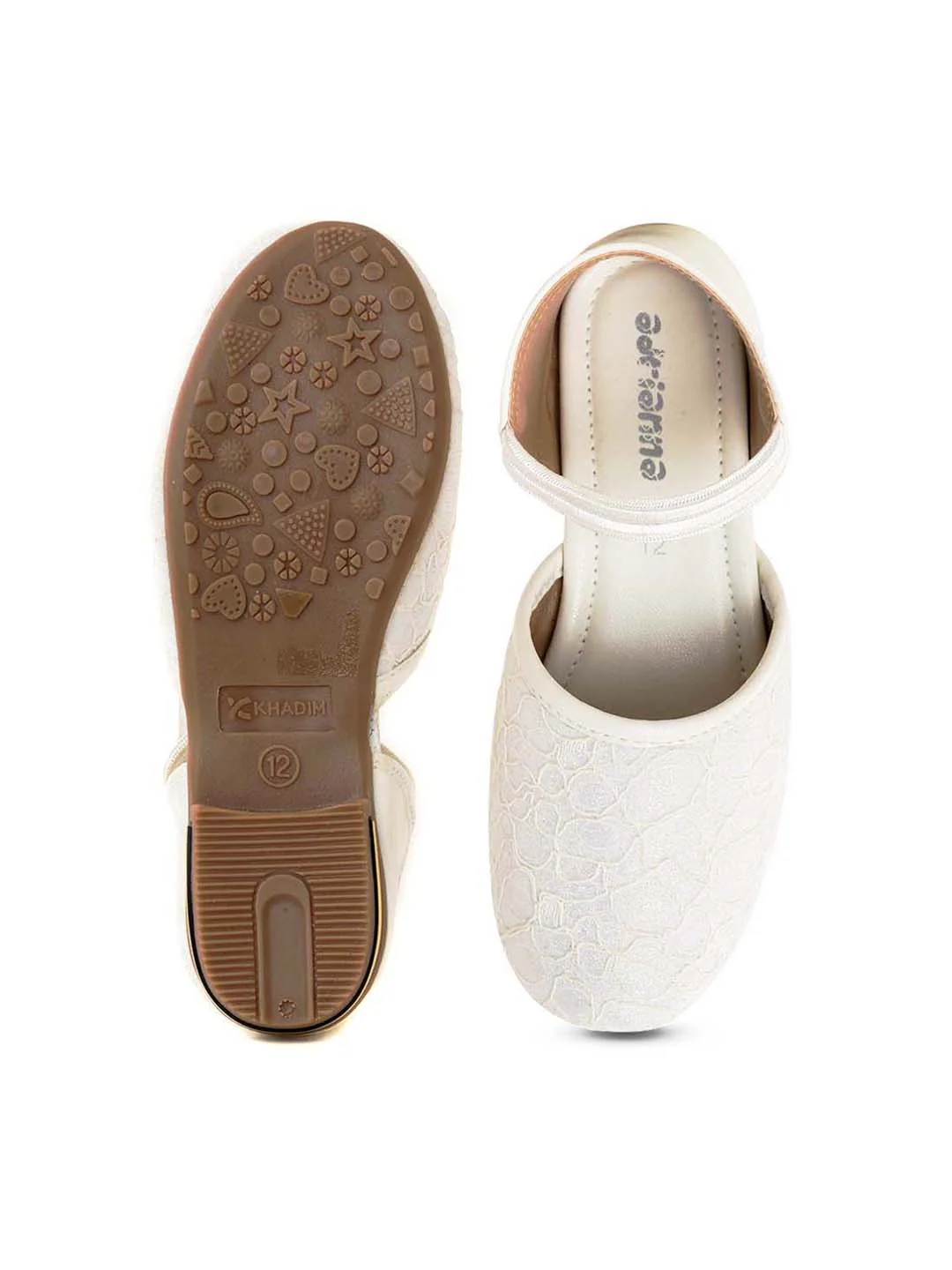 KHADIM Adrianna Flat D'orsay Sandal for Girls (4.5-12 yrs) - Image 5