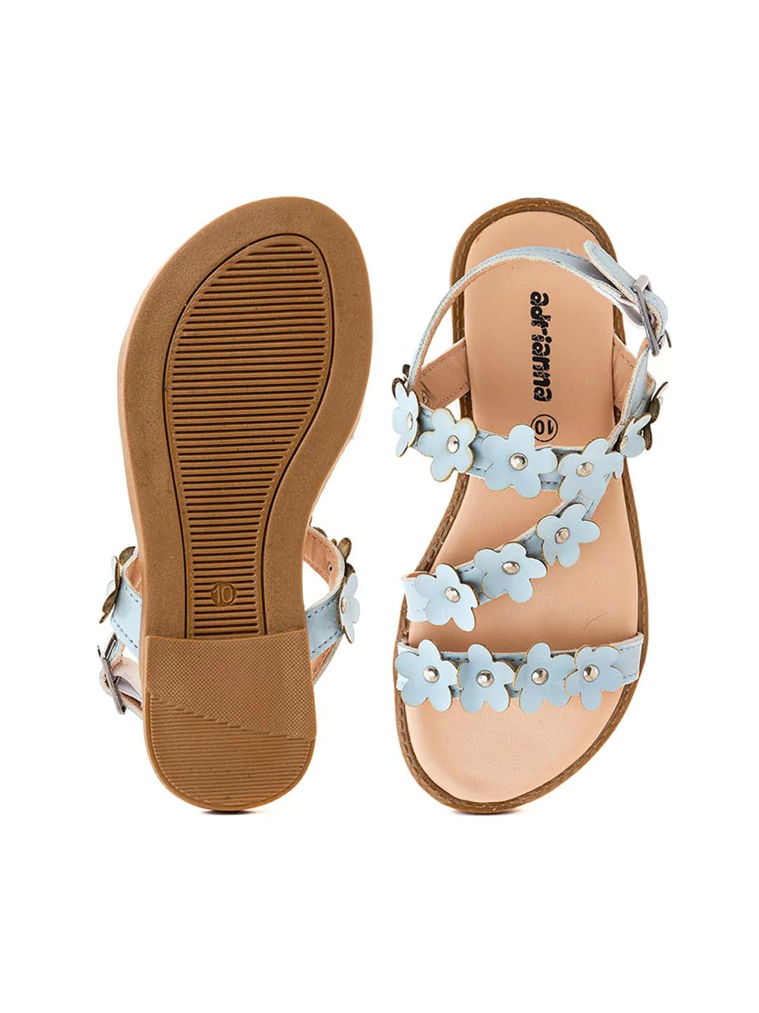 KHADIM Adrianna Flat Sandal for Girls (4.5-12 yrs) - Image 11