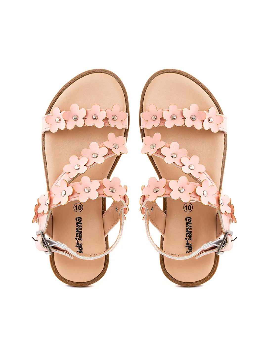 KHADIM Adrianna Flat Sandal for Girls (4.5-12 yrs) - Image 2