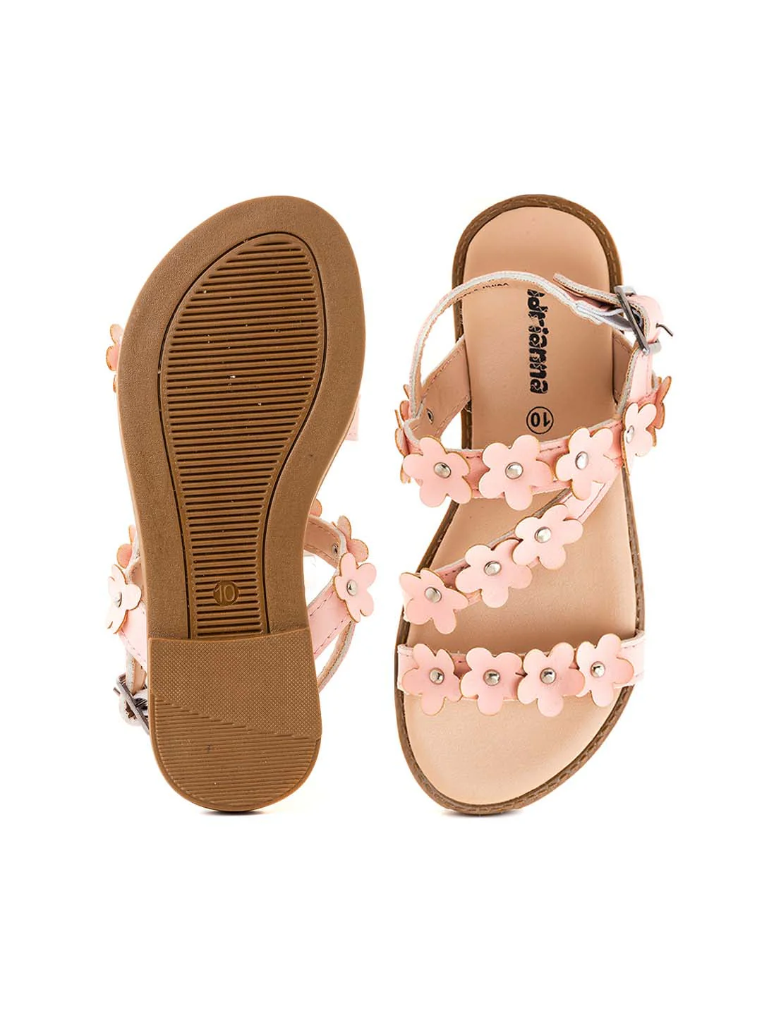 KHADIM Adrianna Flat Sandal for Girls (4.5-12 yrs) - Image 5