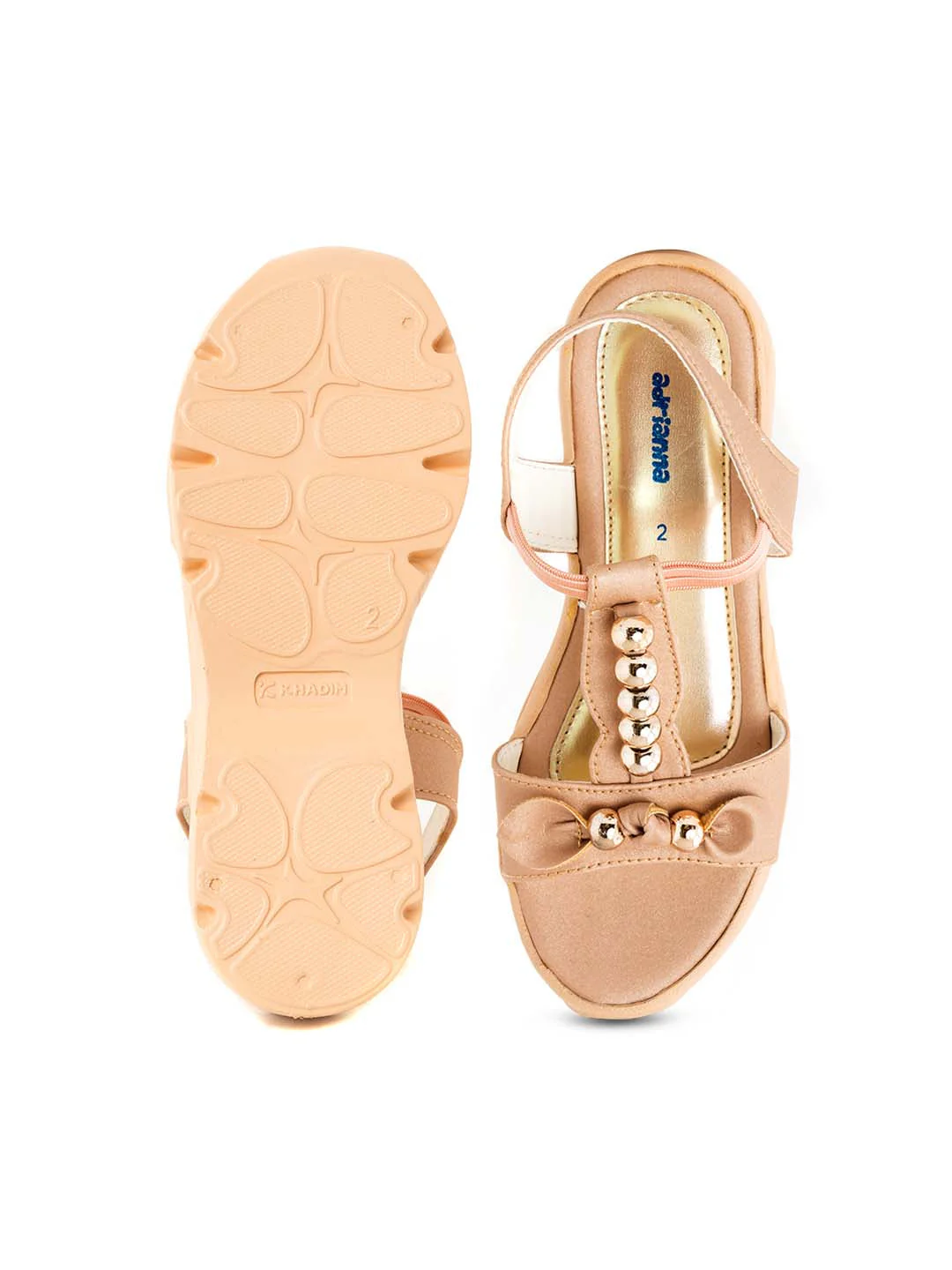 KHADIM Adrianna Platform Heel Slingback Sandal for Girls (7.5-12 yrs) - Image 4