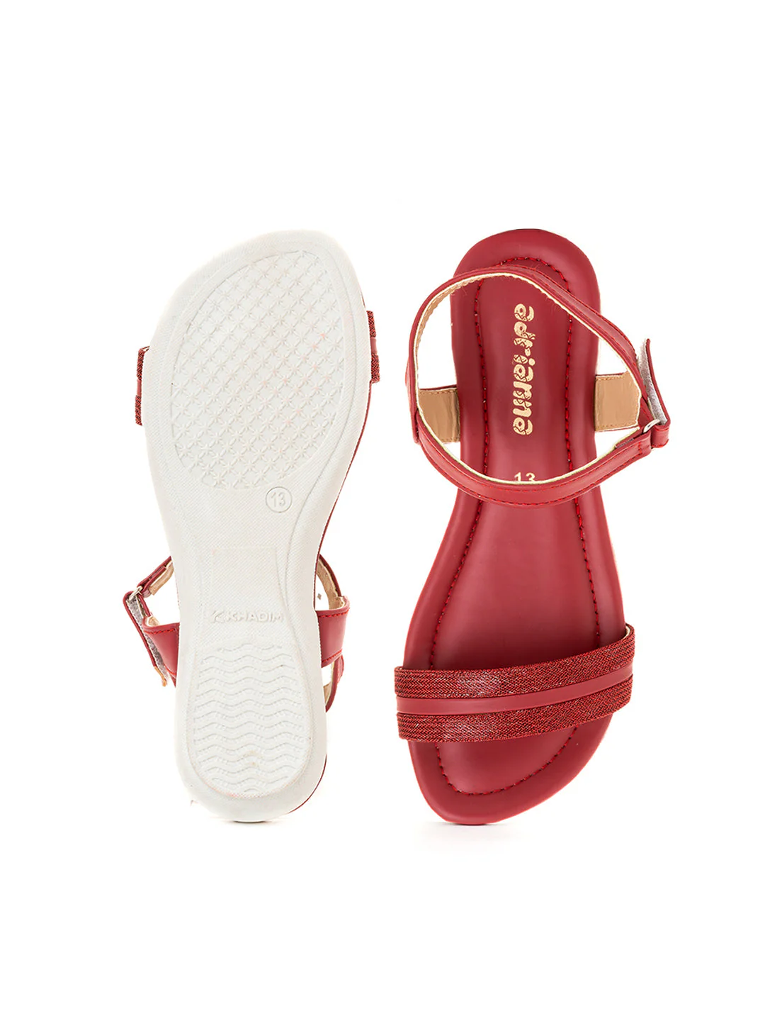 KHADIM Adrianna Flat Sandal for Girls (4.5-12 yrs) - Image 5