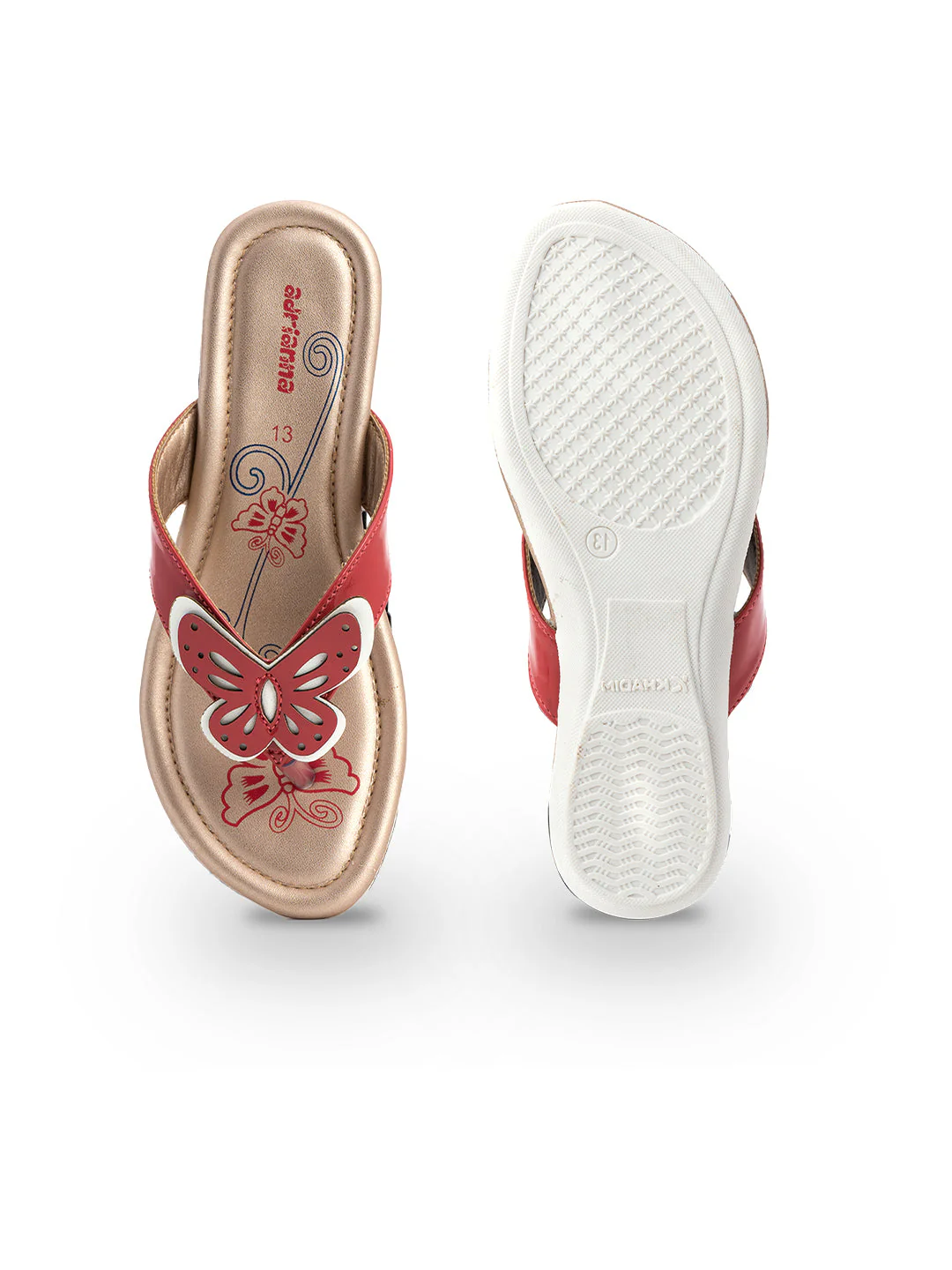 KHADIM Adrianna Flat Slip-On Sandal for Girls (4.5-12 yrs) - Image 4