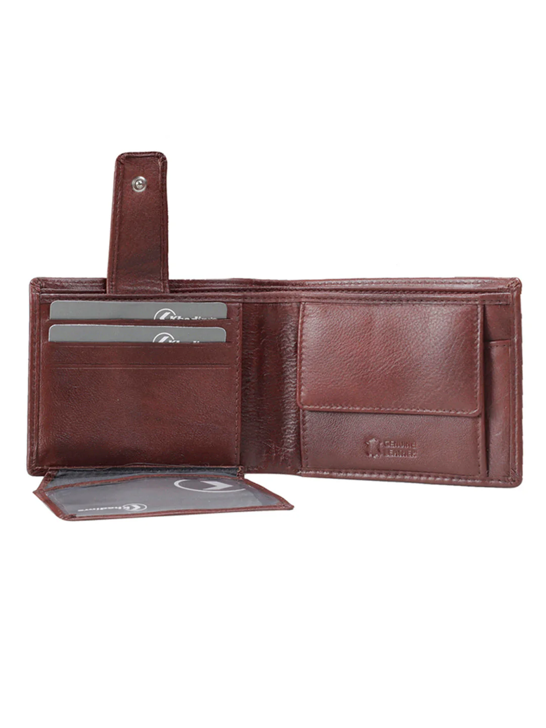 KHADIM Bi-Fold Leather Wallet for Men - Image 3