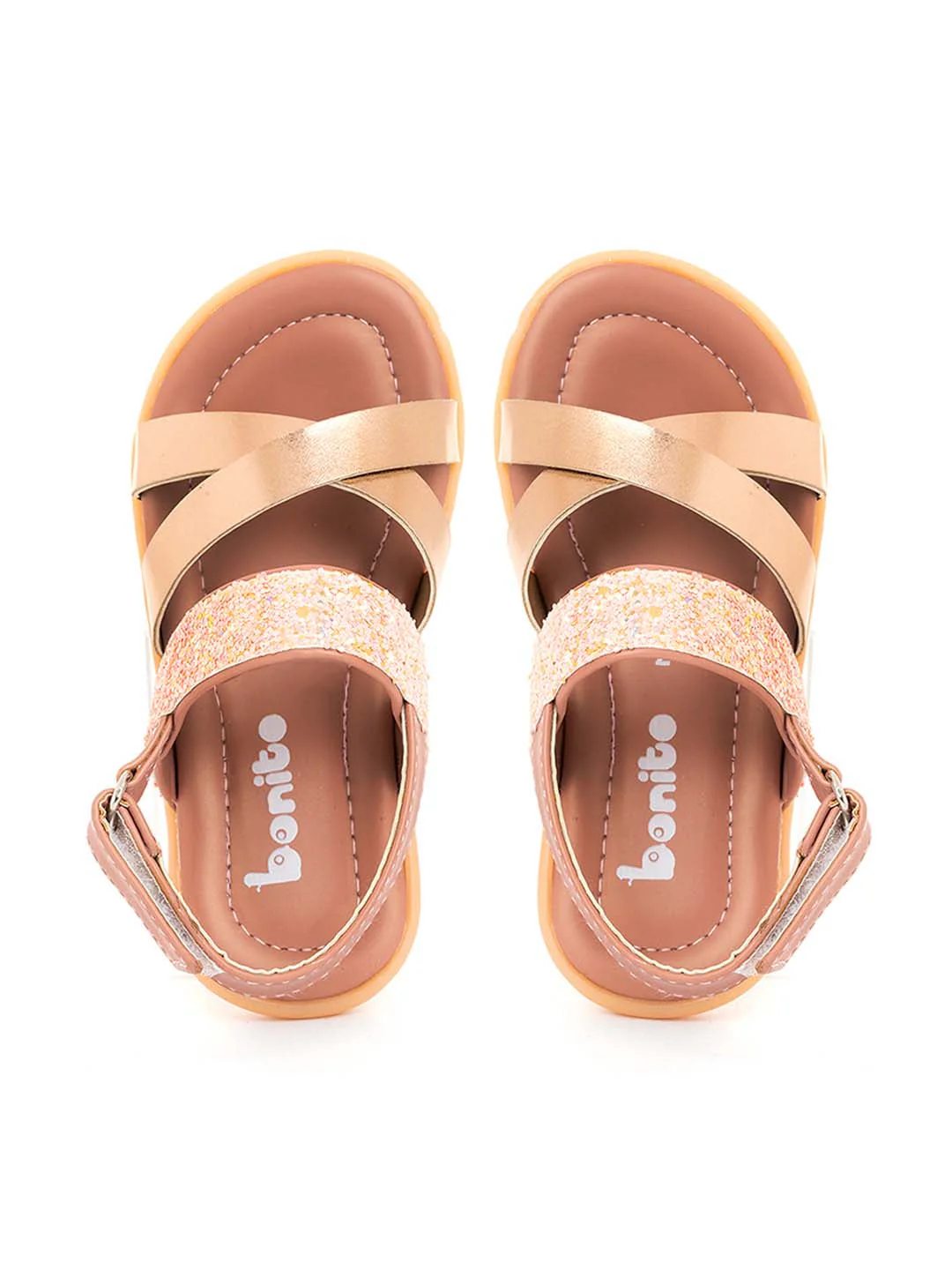 KHADIM Bonito Flat Sandal for Girls (2-4.5 yrs) - Image 2
