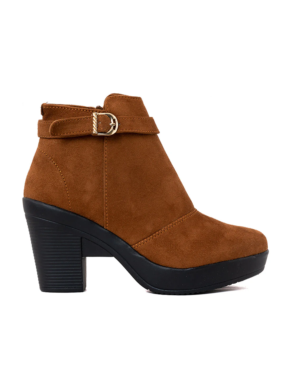 Khadim Cleo Block Heel Jodhpur Boots for Women - Image 3