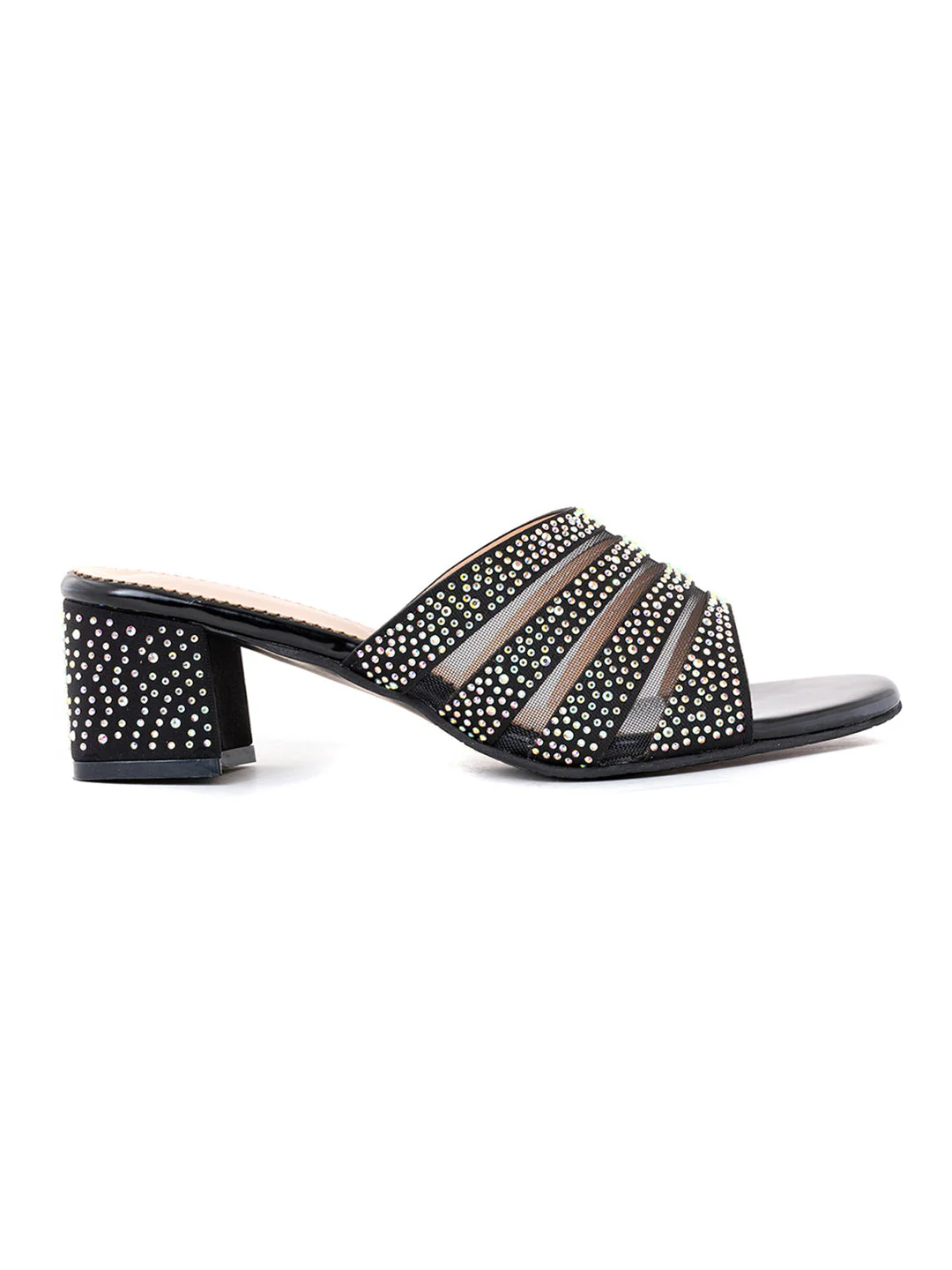 Khadim Cleo Block Heel Mule Slip On Sandal for Women - Image 8