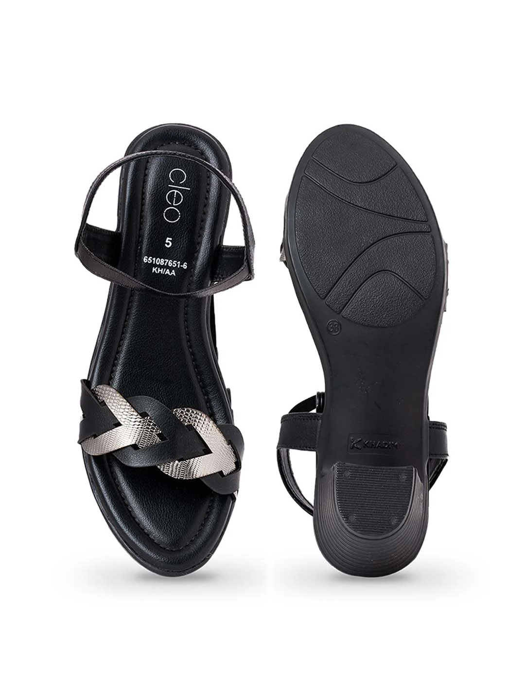 Khadim Cleo Block Heel Slingback Sandal for Women - Image 4