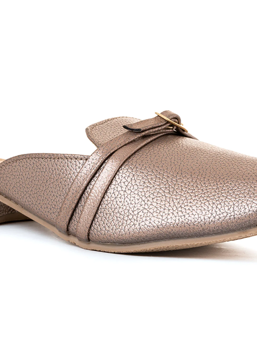 Khadim Cleo Flat Loafer Mule Slip On Sandal for Women - Image 6