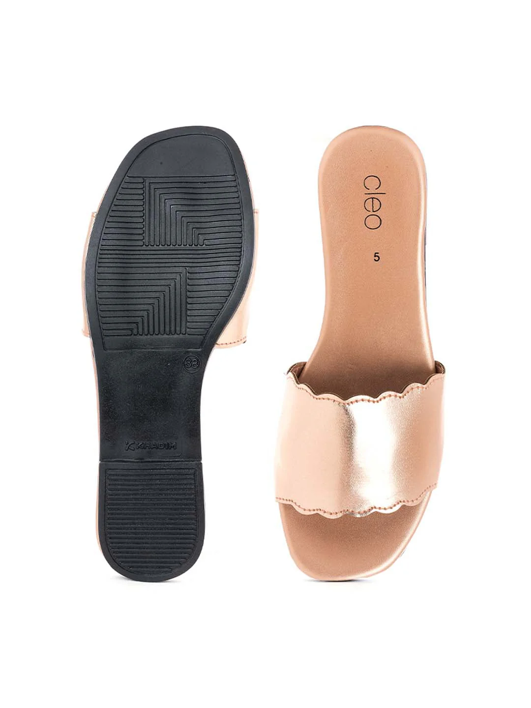 Khadim Cleo Flat Mule Slide Sandal for Women - Image 11
