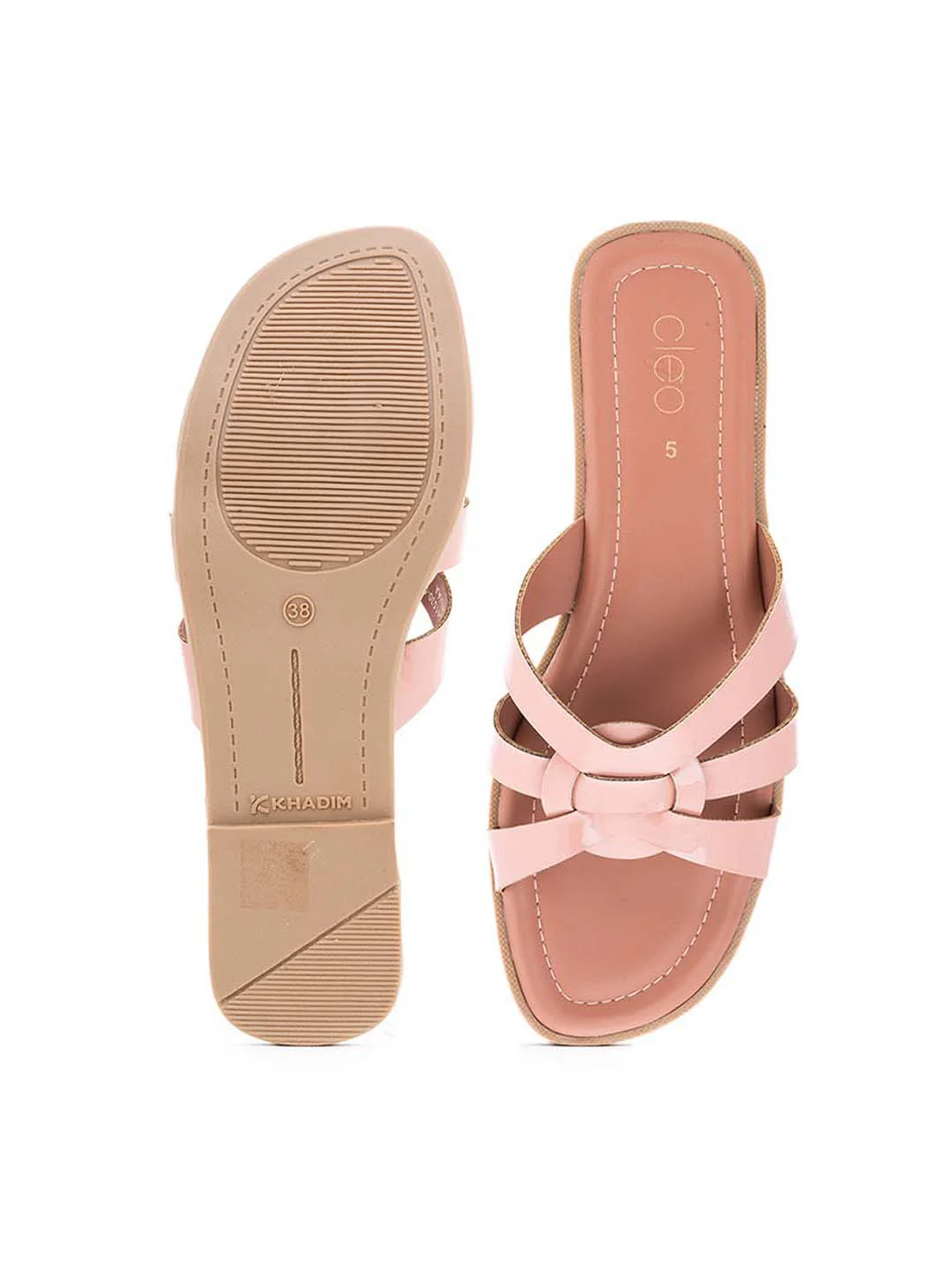 Khadim Cleo Flat Mule Slide Sandal for Women - Image 5