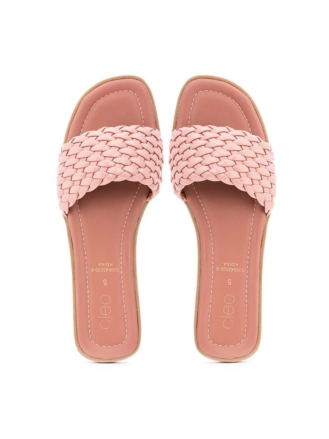 Khadim Cleo Flat Mule Slide Sandal for Women - Image 2