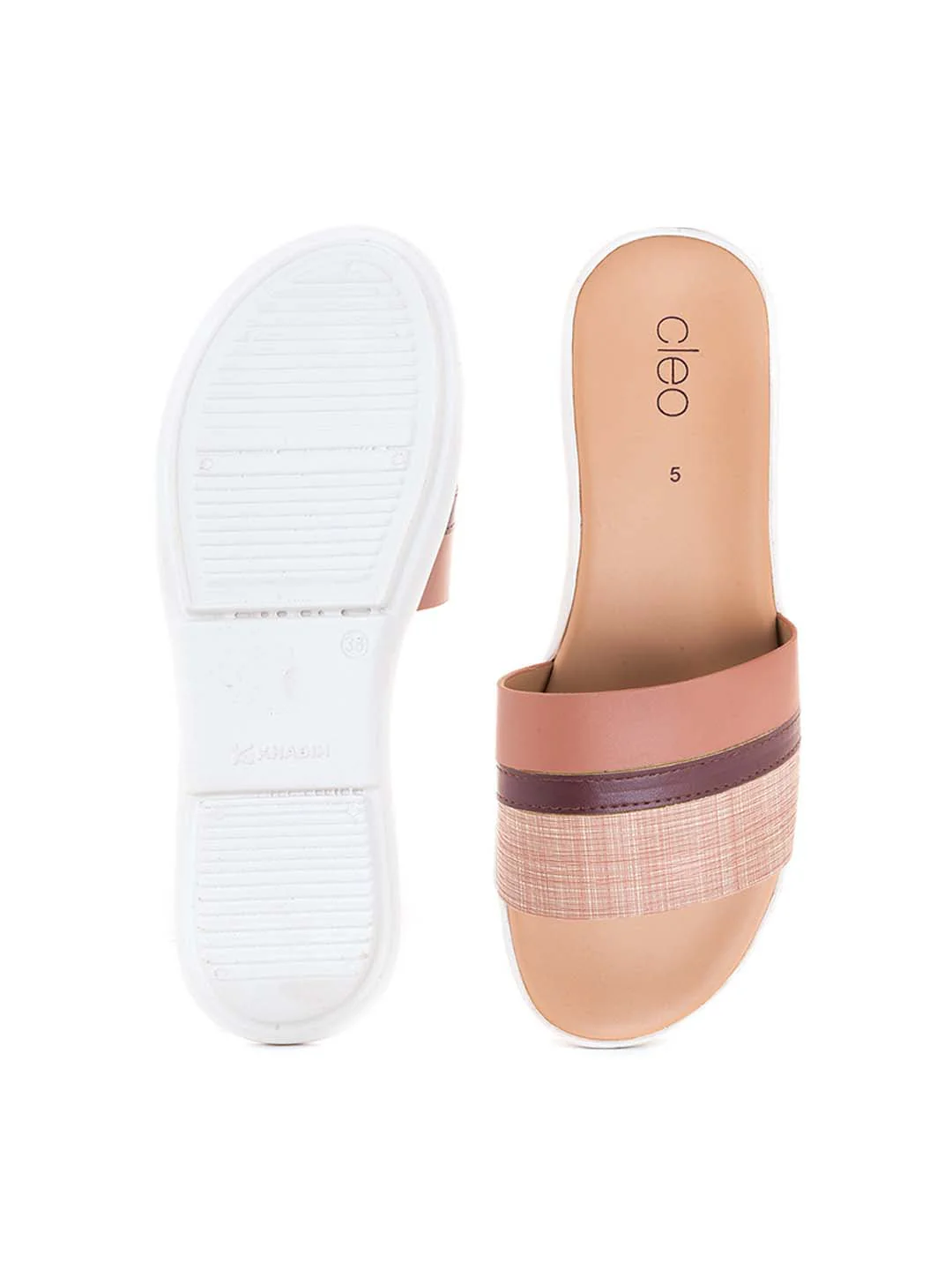 Khadim Cleo Flat Mule Slide Sandal for Women - Image 11