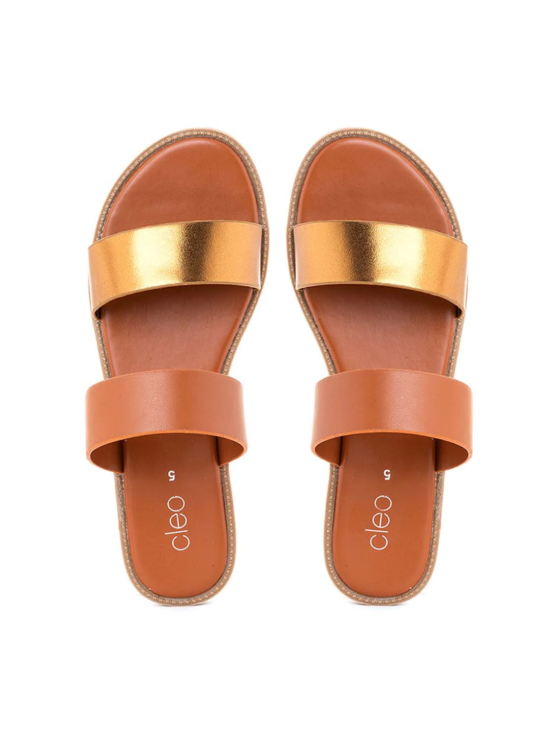 Khadim Cleo Flat Mule Slide Sandal for Women - Image 2