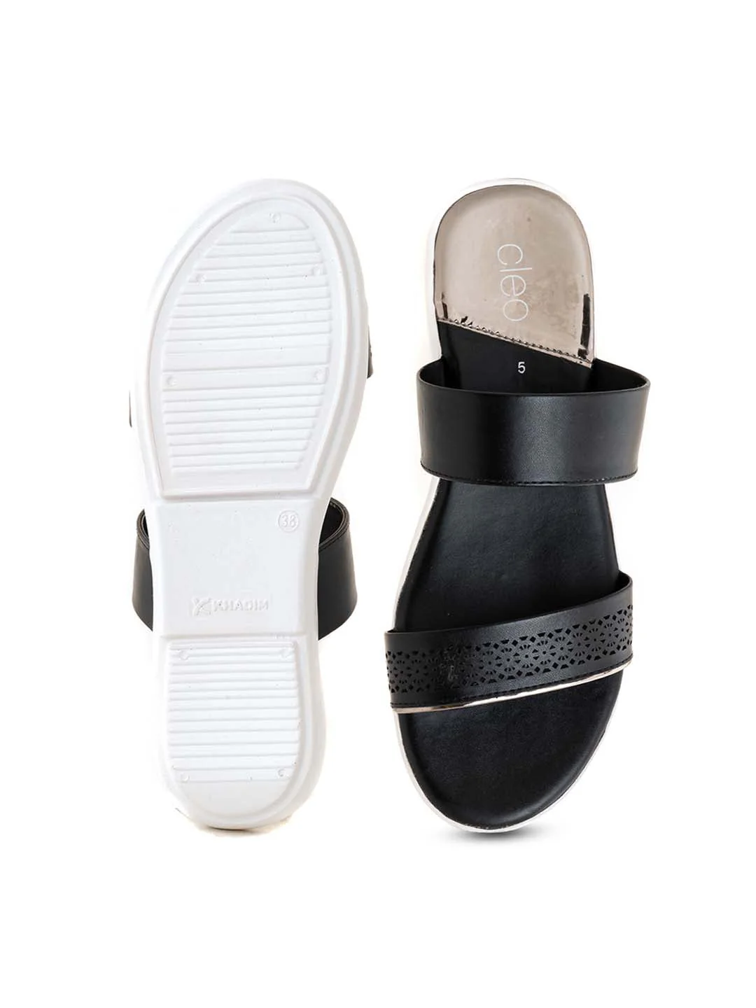 Khadim Cleo Flat Mule Slip On Sandal for Women - Image 11