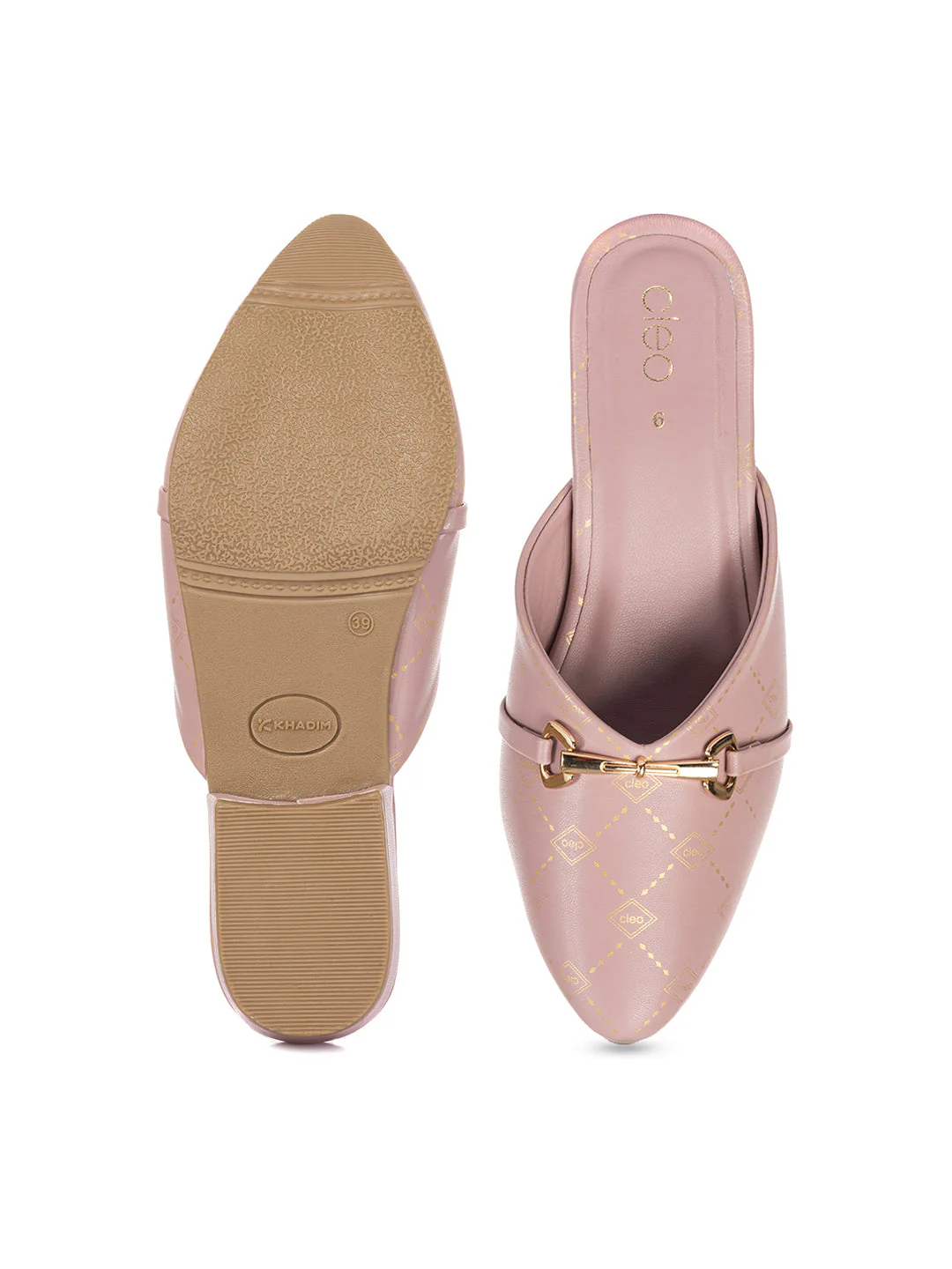 KHADIM Cleo Flat Mule Slip On Sandal for Women - Image 6