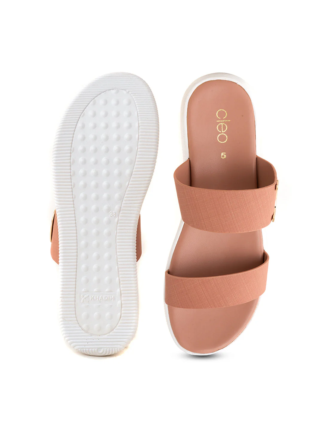 Khadim Cleo Flat Mule Slip On Sandal for Women - Image 5