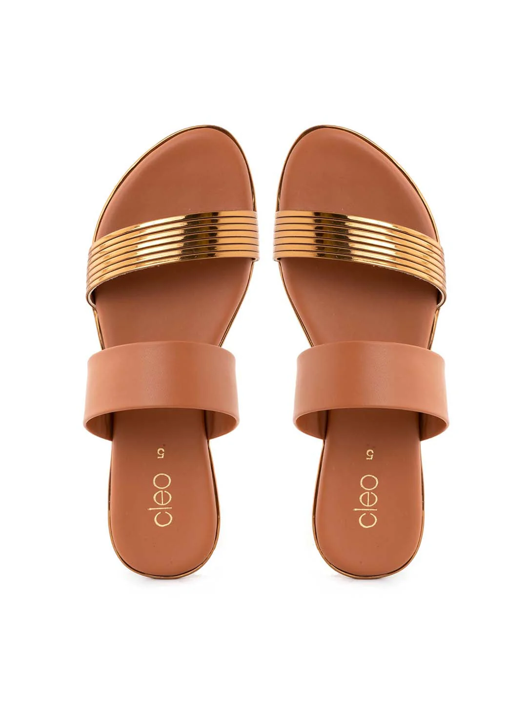 Khadim Cleo Flat Slip On Sandal for Women - Image 2