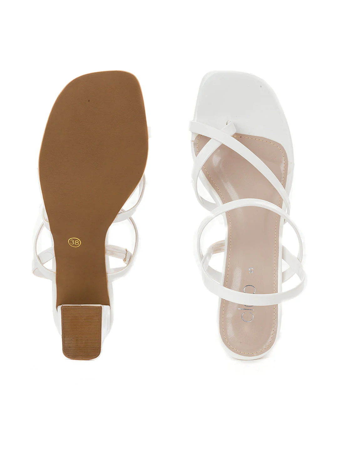 Khadim Cleo High Heel Block Slingback Strappy Sandal for Women - Image 4