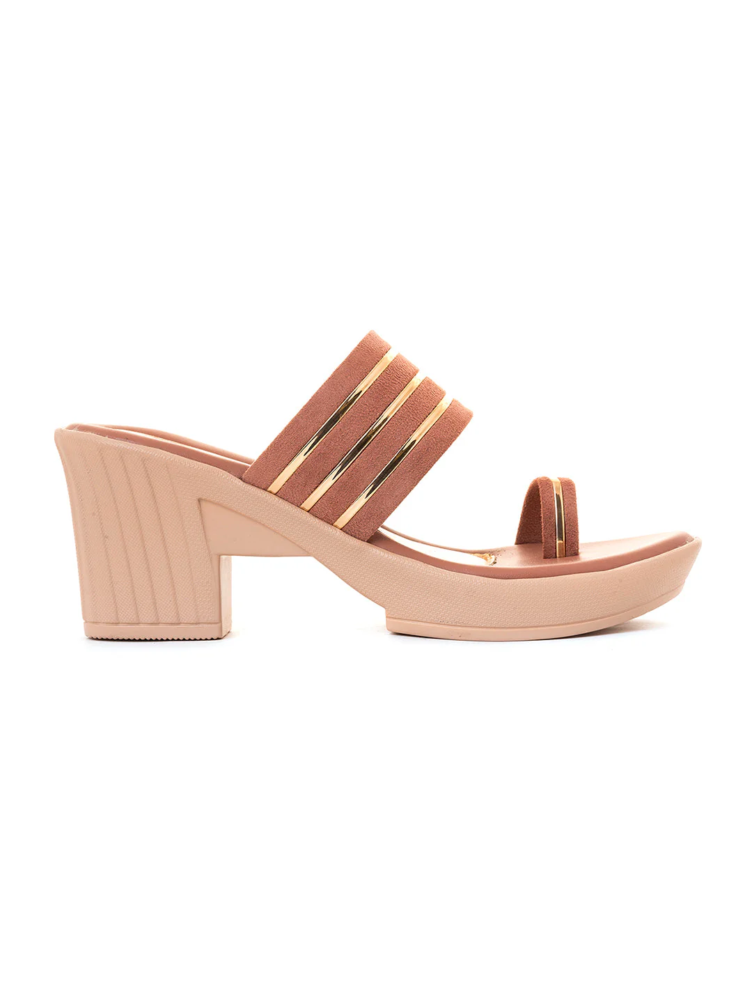 Khadim Cleo High Heel Block Slip On Sandal for Women - Image 10