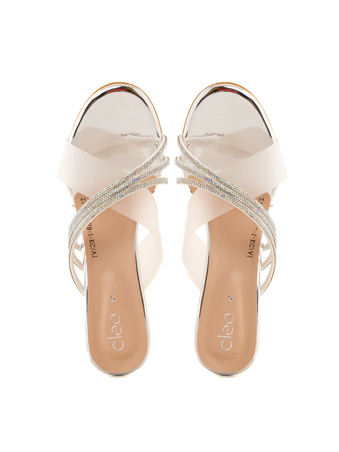 Khadim Cleo High Heel Mule Slip On Sandal for Women - Image 2