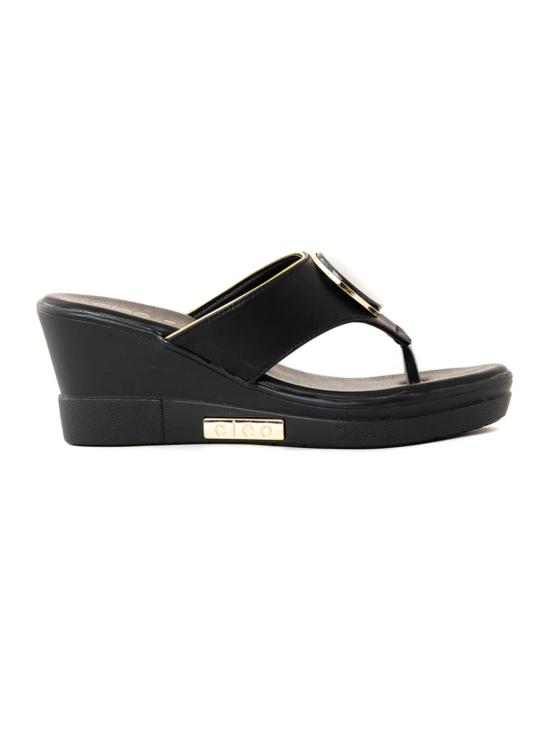 Khadim Cleo High Heel Wedge Slip On Sandal for Women - Image 10