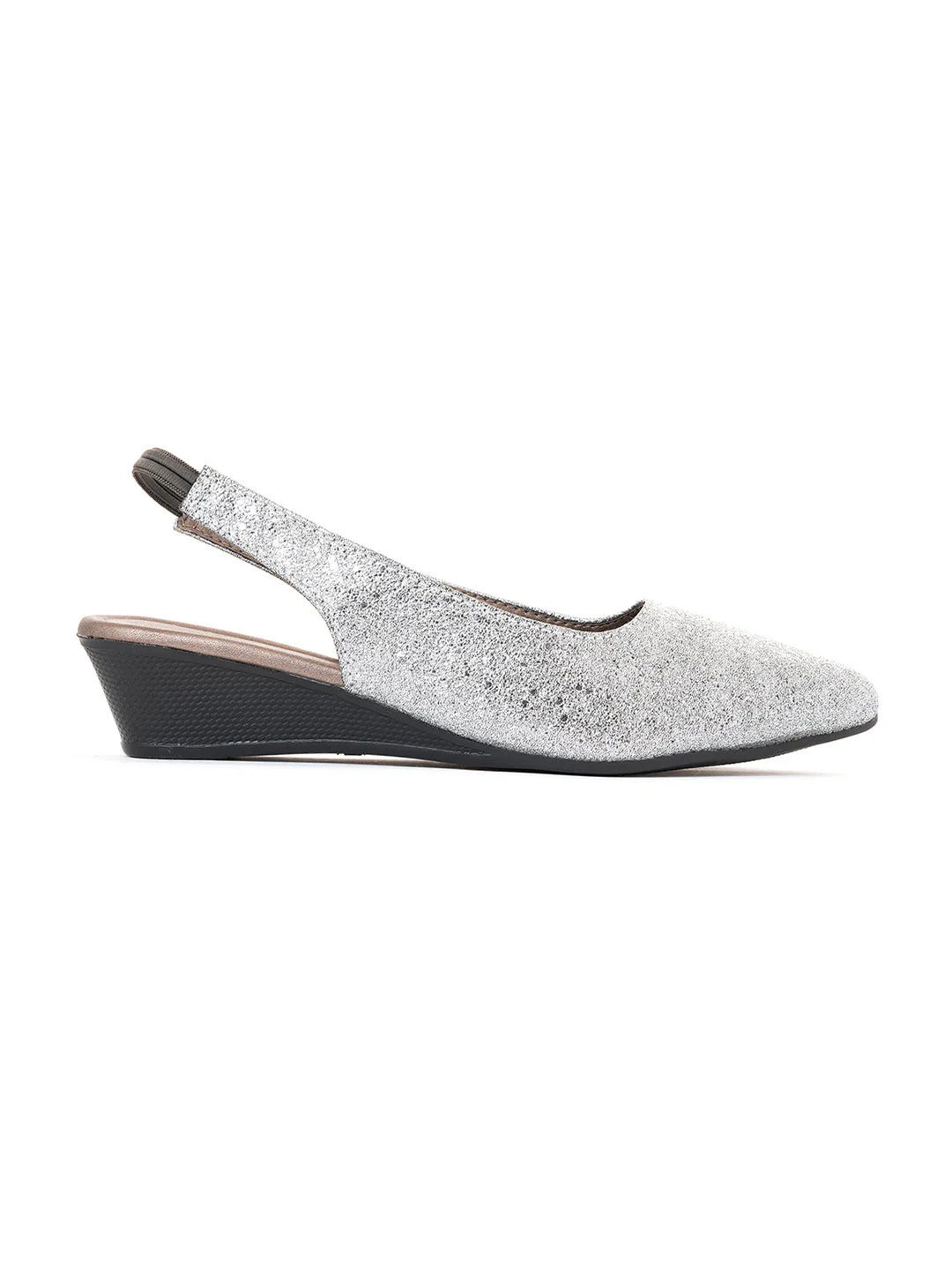 Khadim Cleo Wedge Heel Slingback Pump Sandal for Women - Image 4
