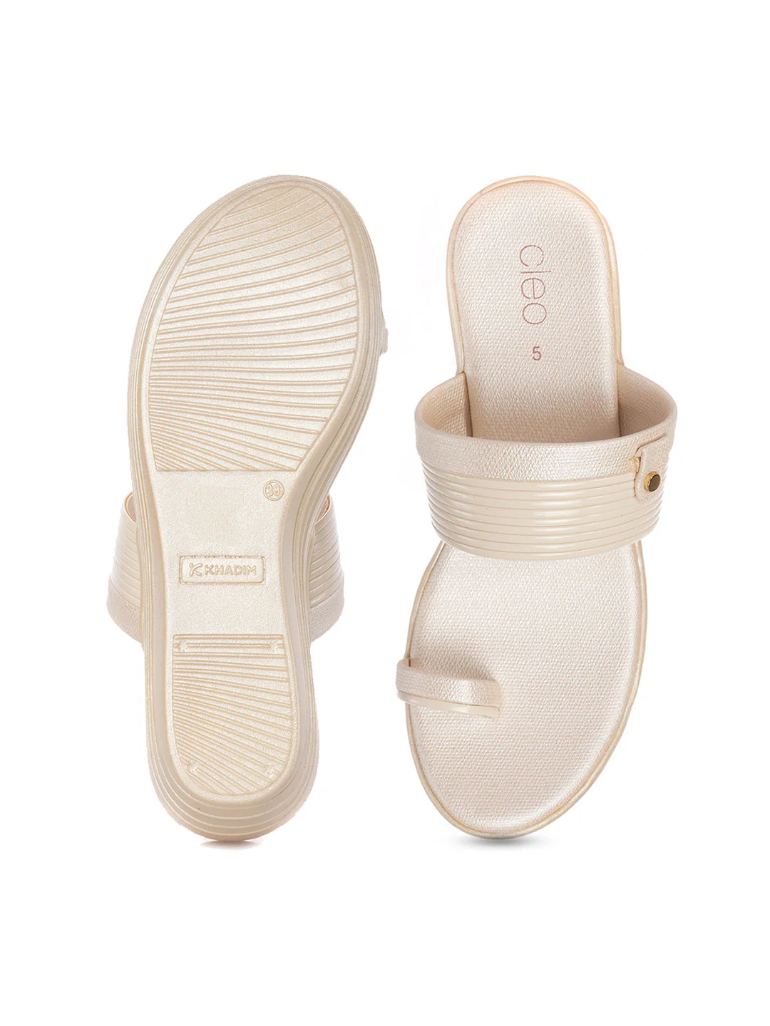 KHADIM Cleo Wedge Heel Slip On Sandal for Women - Image 13