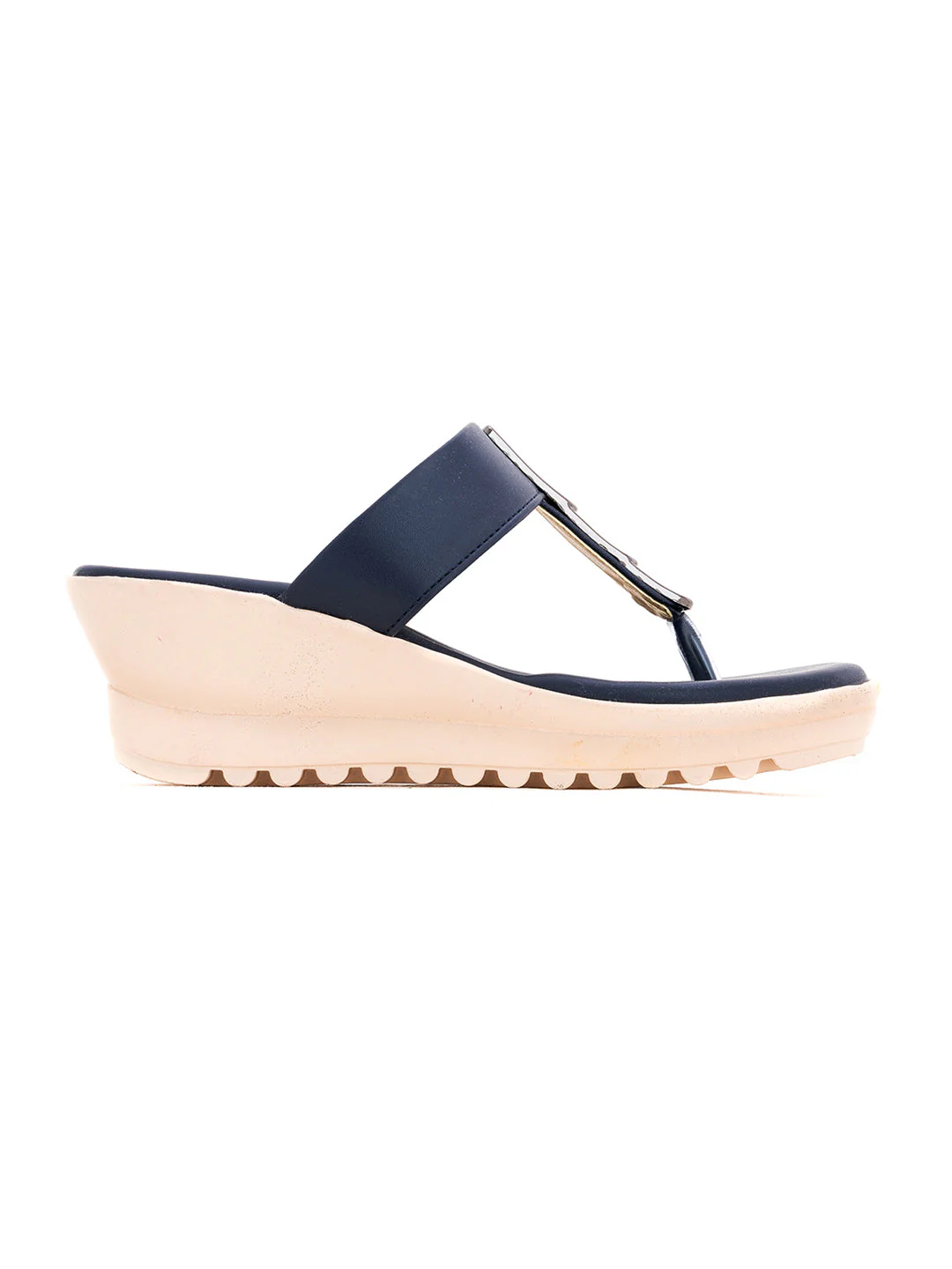 Khadim Cleo Wedge Heel Slip On Sandal for Women - Image 10