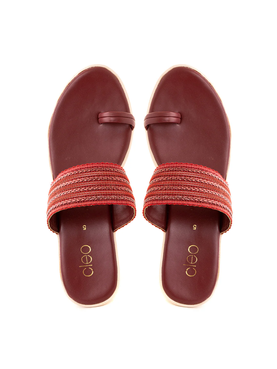 Khadim Cleo Wedge Heel Slip On Sandal for Women - Image 2