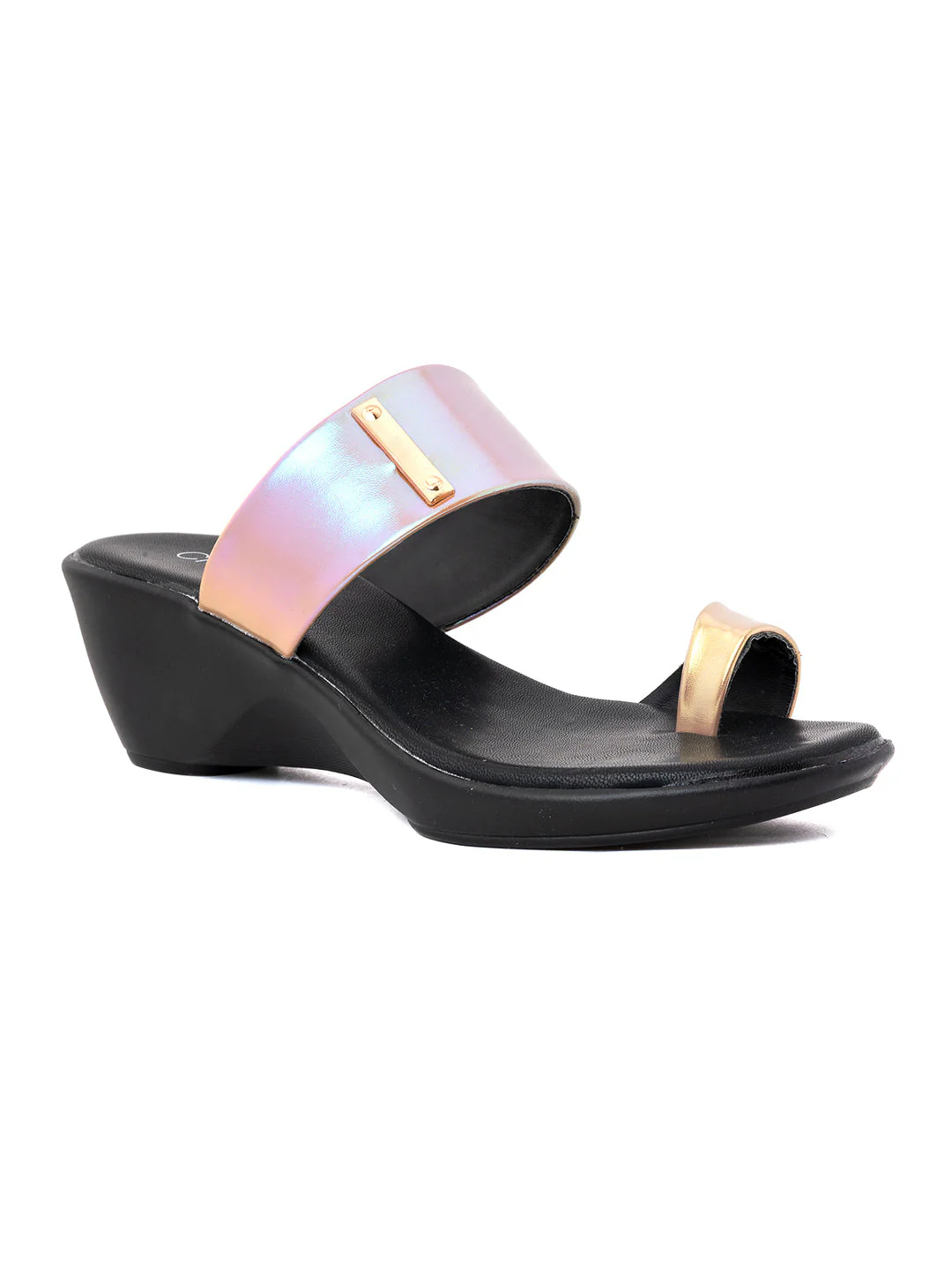 Khadim Cleo Wedge Heel Slip On Sandal for Women - Image 7