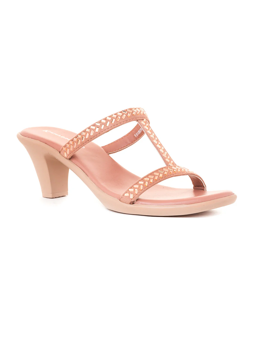 Khadim Cone Heel Slip On Sandal for Women - Image 6