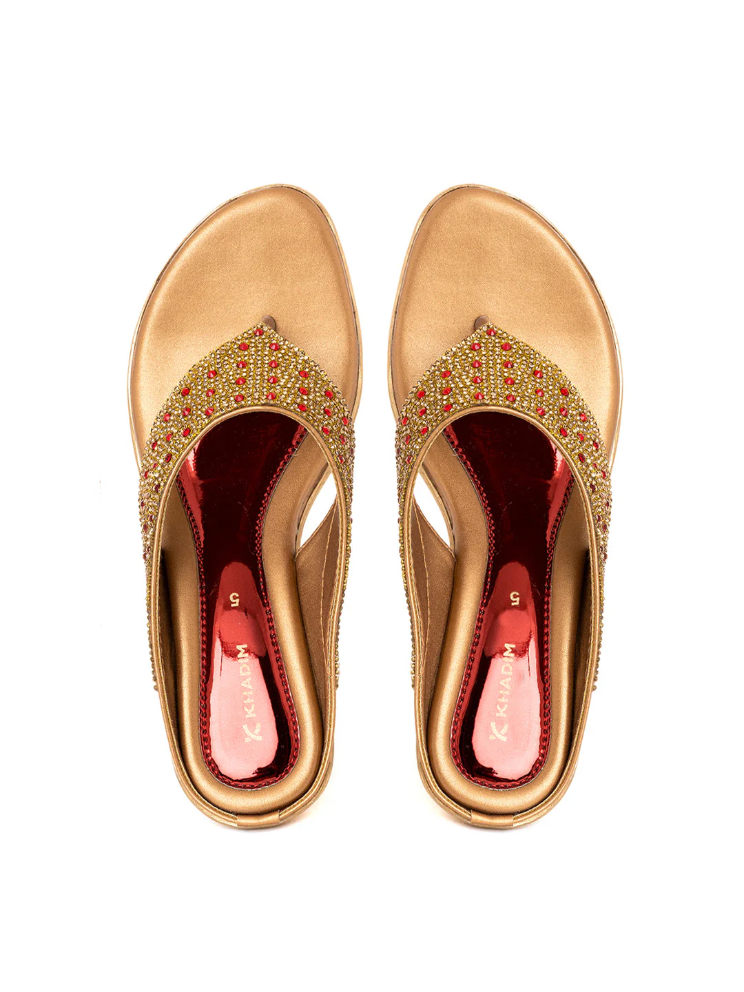 Khadim Cone Heel Slip On Sandal for Women - Image 2