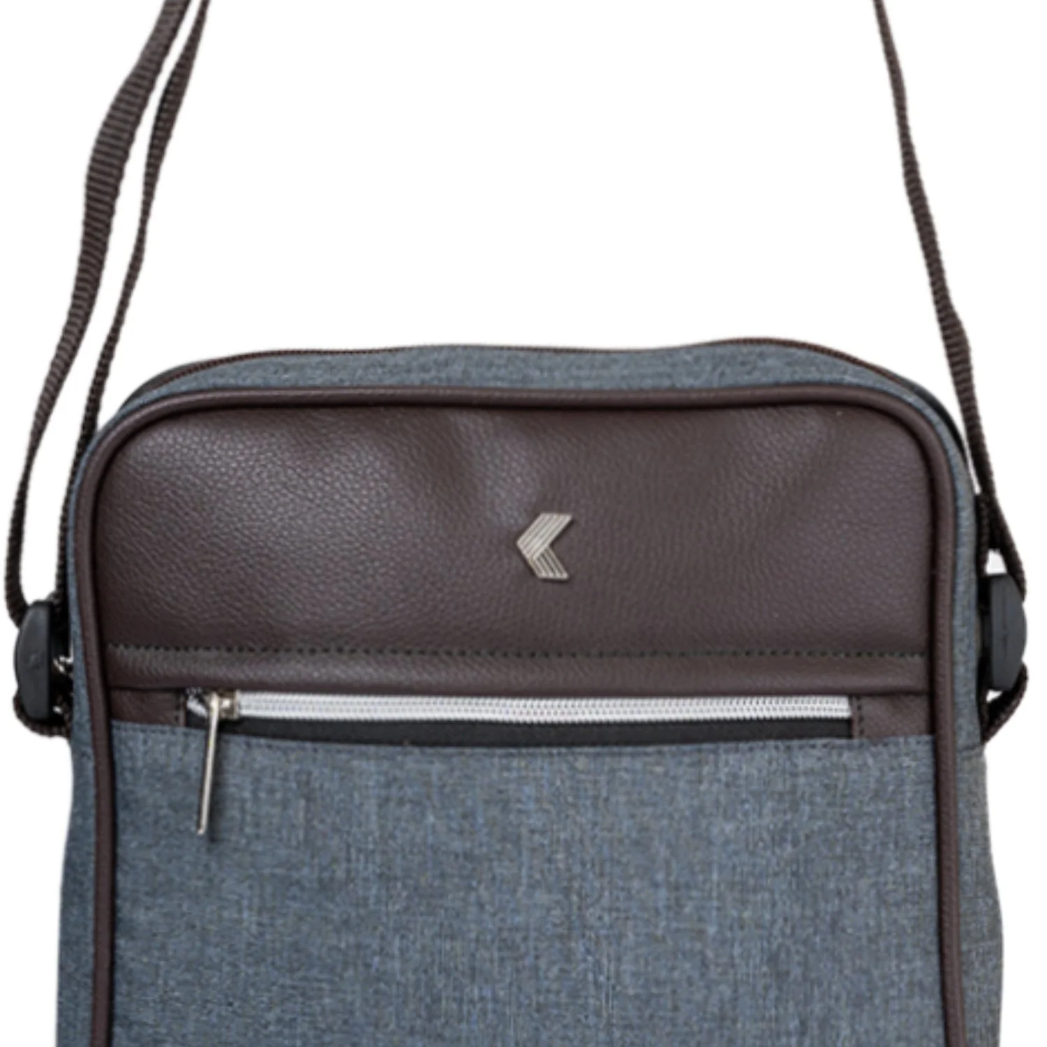 Khadim Crossbody Sling Bag with Adjustable Long Strap for Men - Image 7