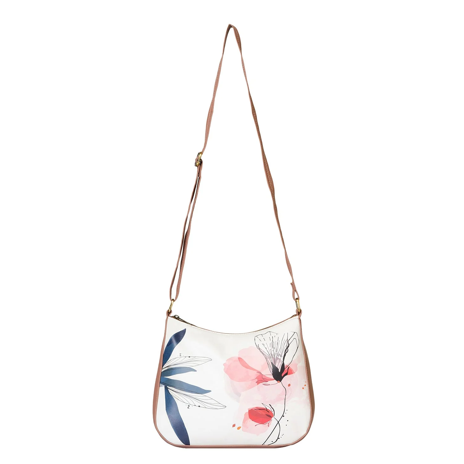 Khadim Crossbody Sling Bag with Adjustable Long Strap for Women - Image 3