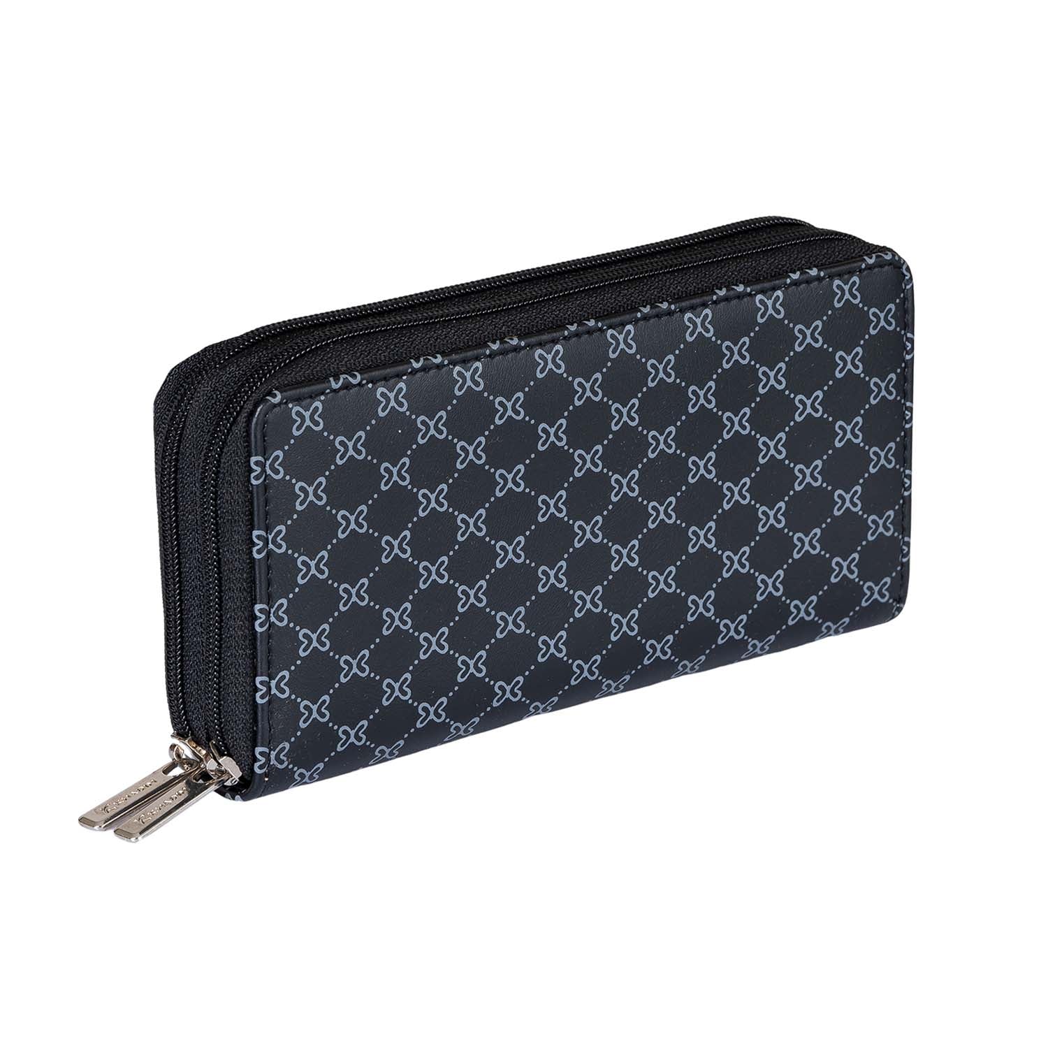 KHADIM Double Zip-Around Wallet for Women - Image 3
