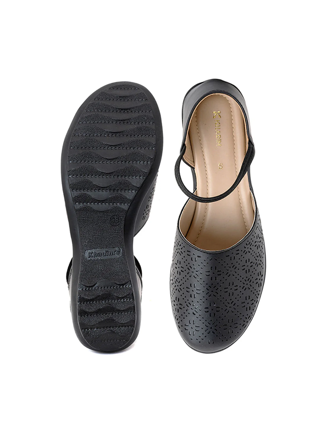 Khadim Flat D'orsay Sandal for Women - Image 11