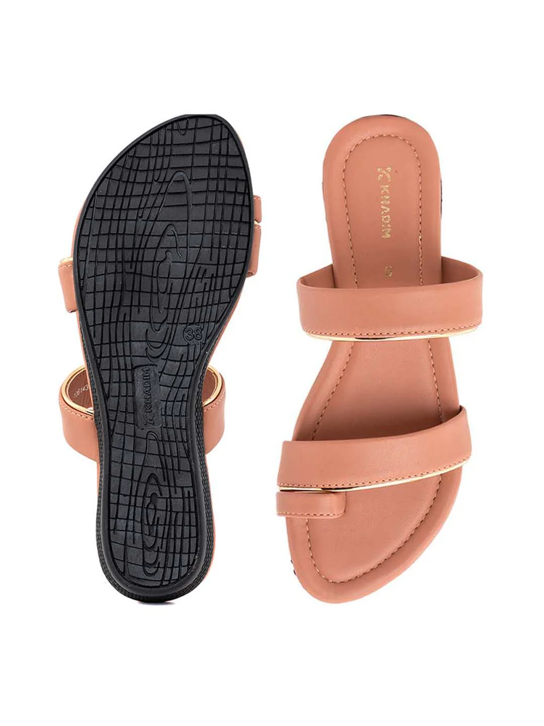 Khadim Flat Slip On Sandal for Women - Image 6