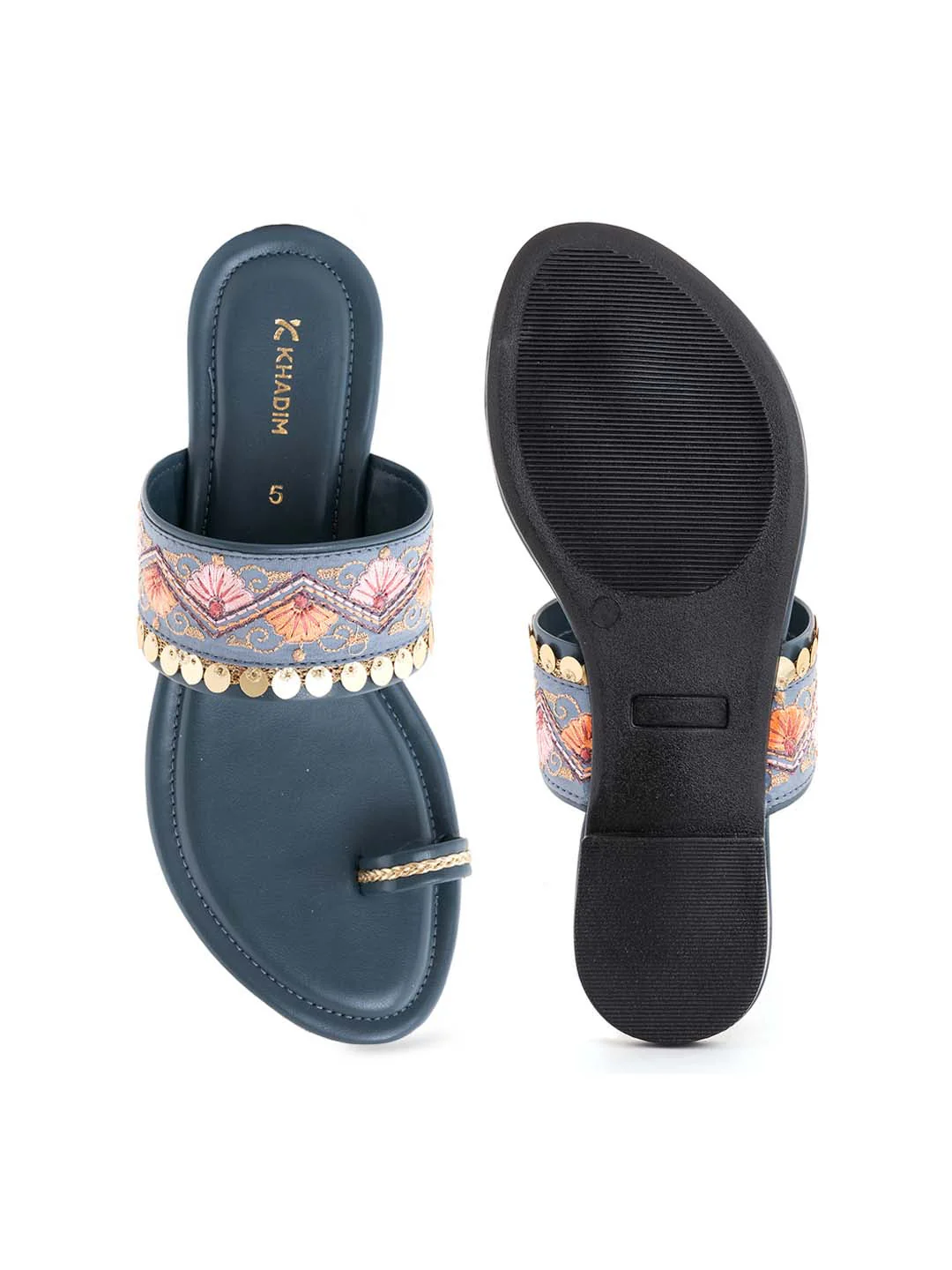 Khadim Flat Slip On Sandal for Women - Image 6