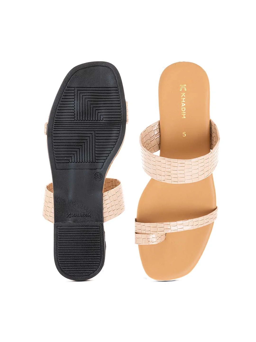 Khadim Flat Slip On Sandal for Women - Image 5