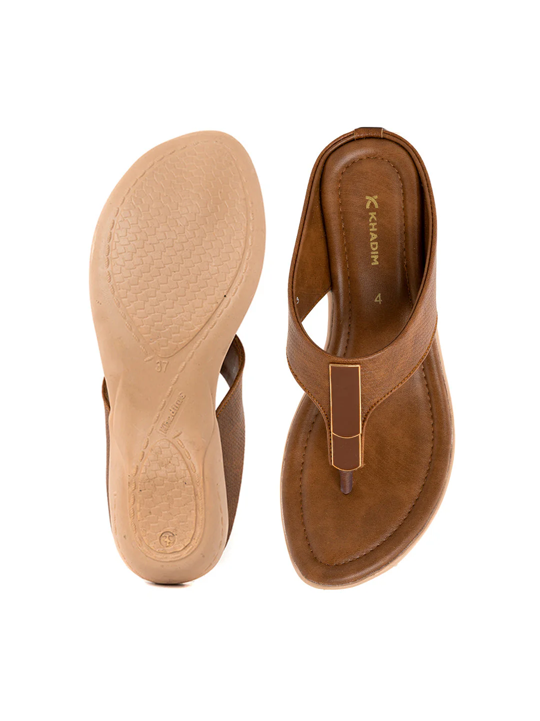 Khadim Flat Slip On Sandal for Women - Image 5