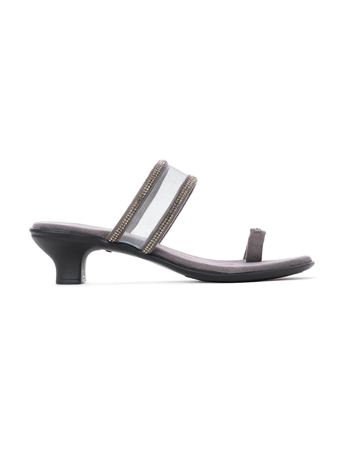 Khadim French Heel Slip On Sandal for Women - Image 4