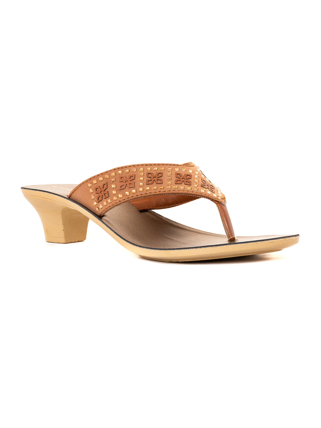 Khadim French Heel Slip On Sandal for Women - Image 6