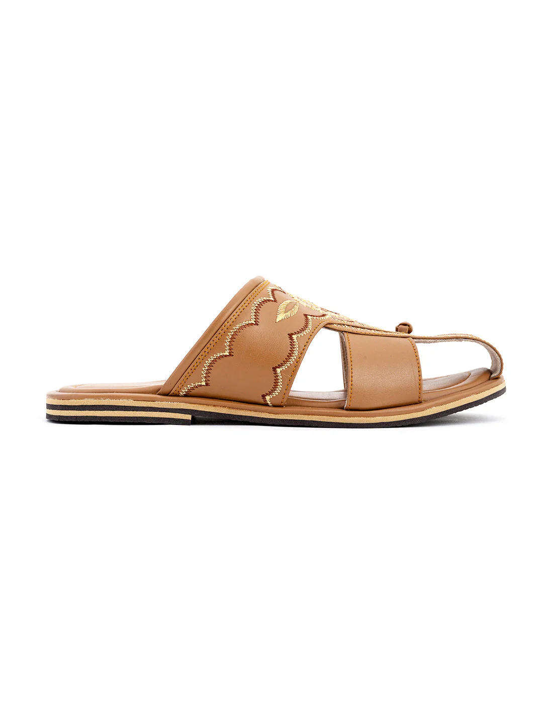 Khadim Kolhapuri Mule Slip On Sandal for Men - Image 4
