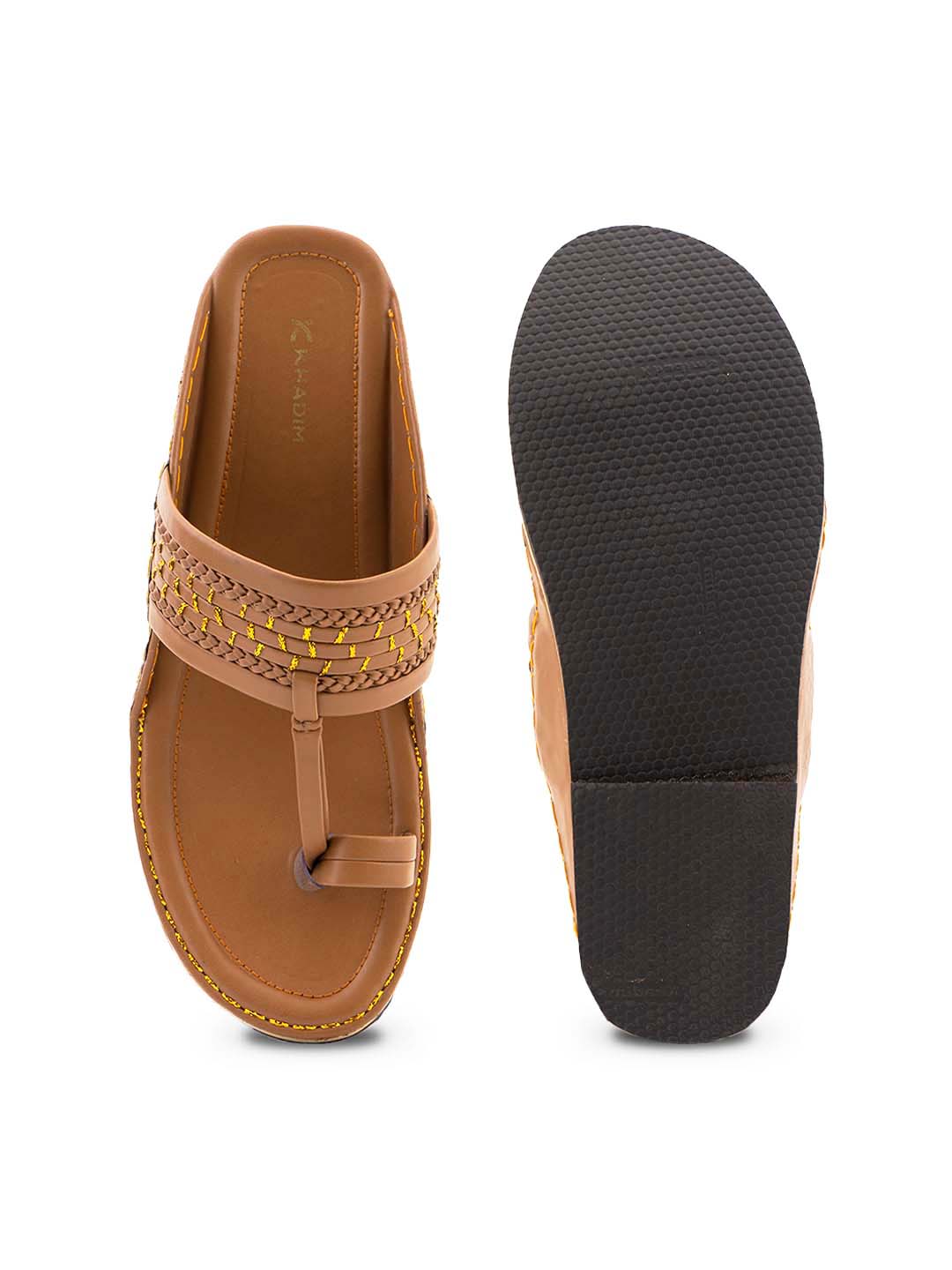 Khadim Kolhapuri Slip On Sandal for Men - Image 6