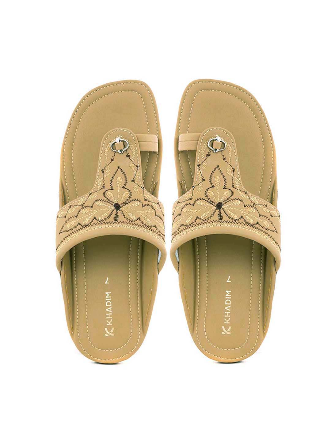 Khadim Kolhapuri Slip On Sandal for Men - Image 3