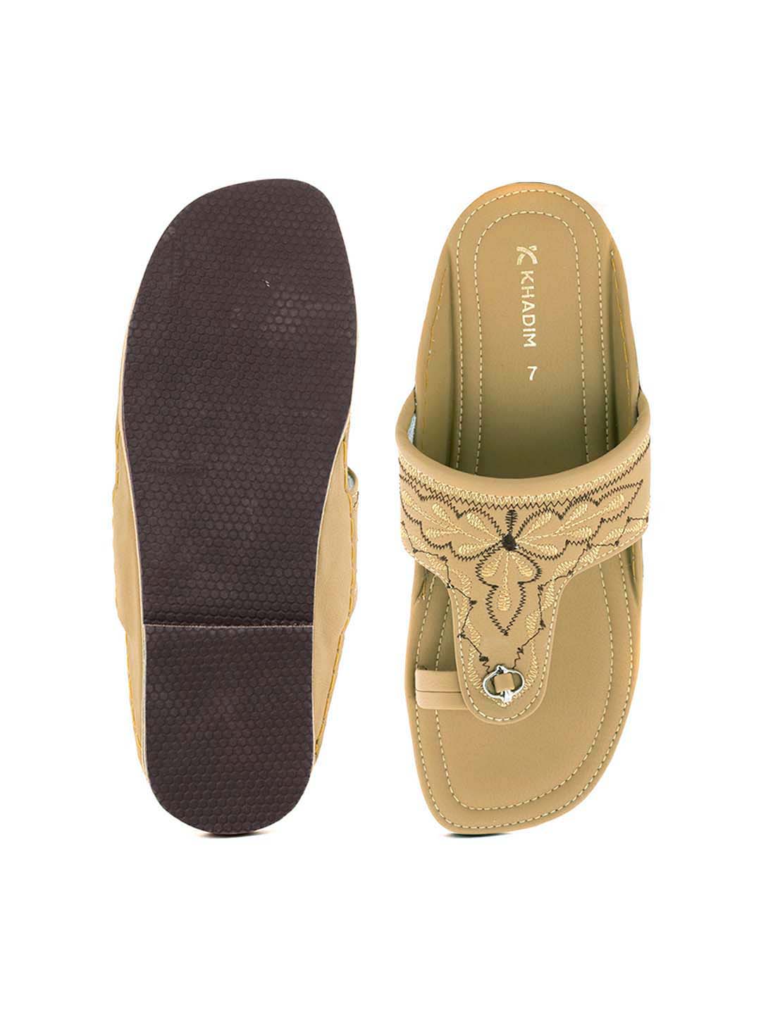 Khadim Kolhapuri Slip On Sandal for Men - Image 6