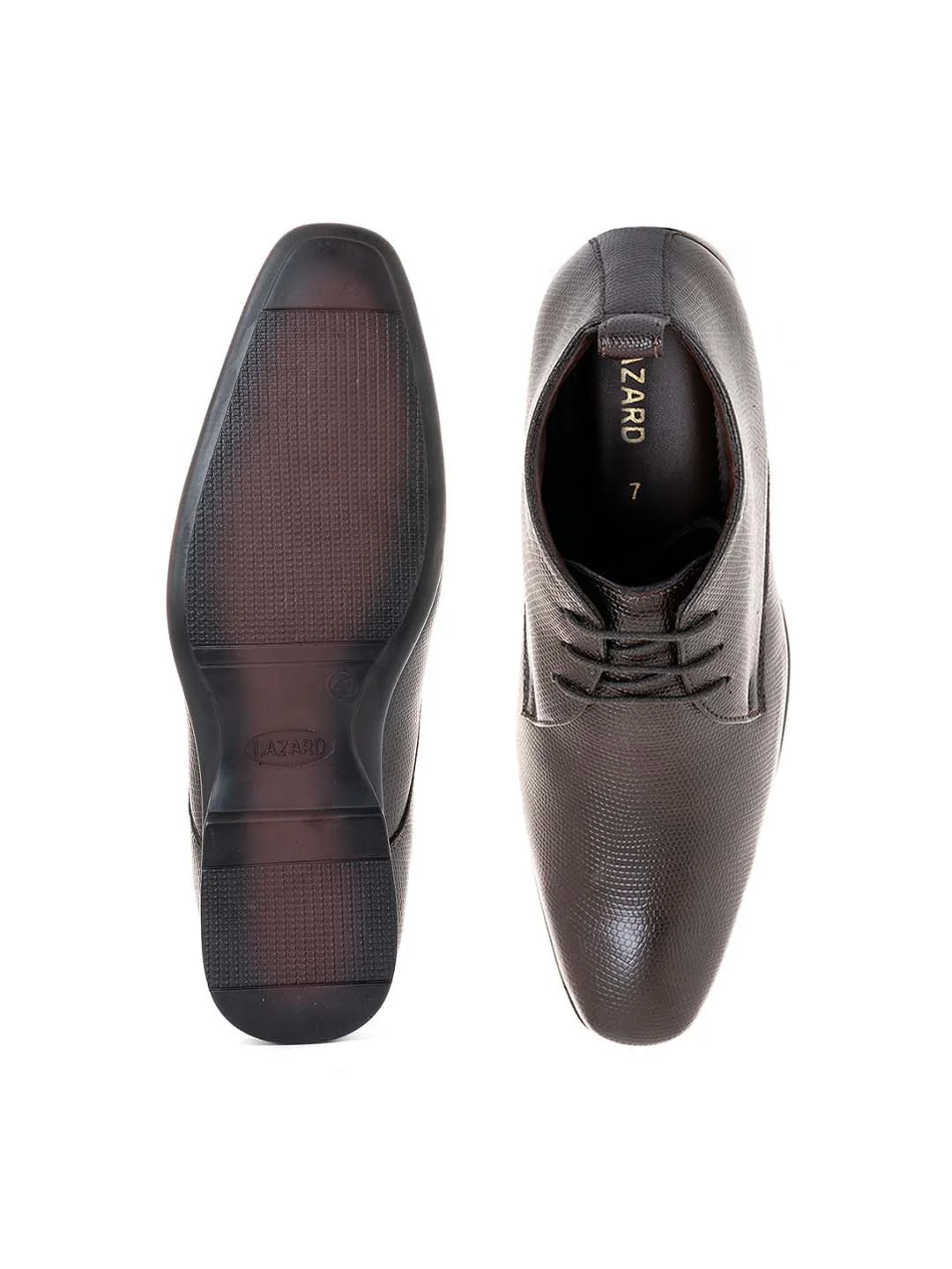 Khadim Lazard Casual Derby Boots for Men - Image 4