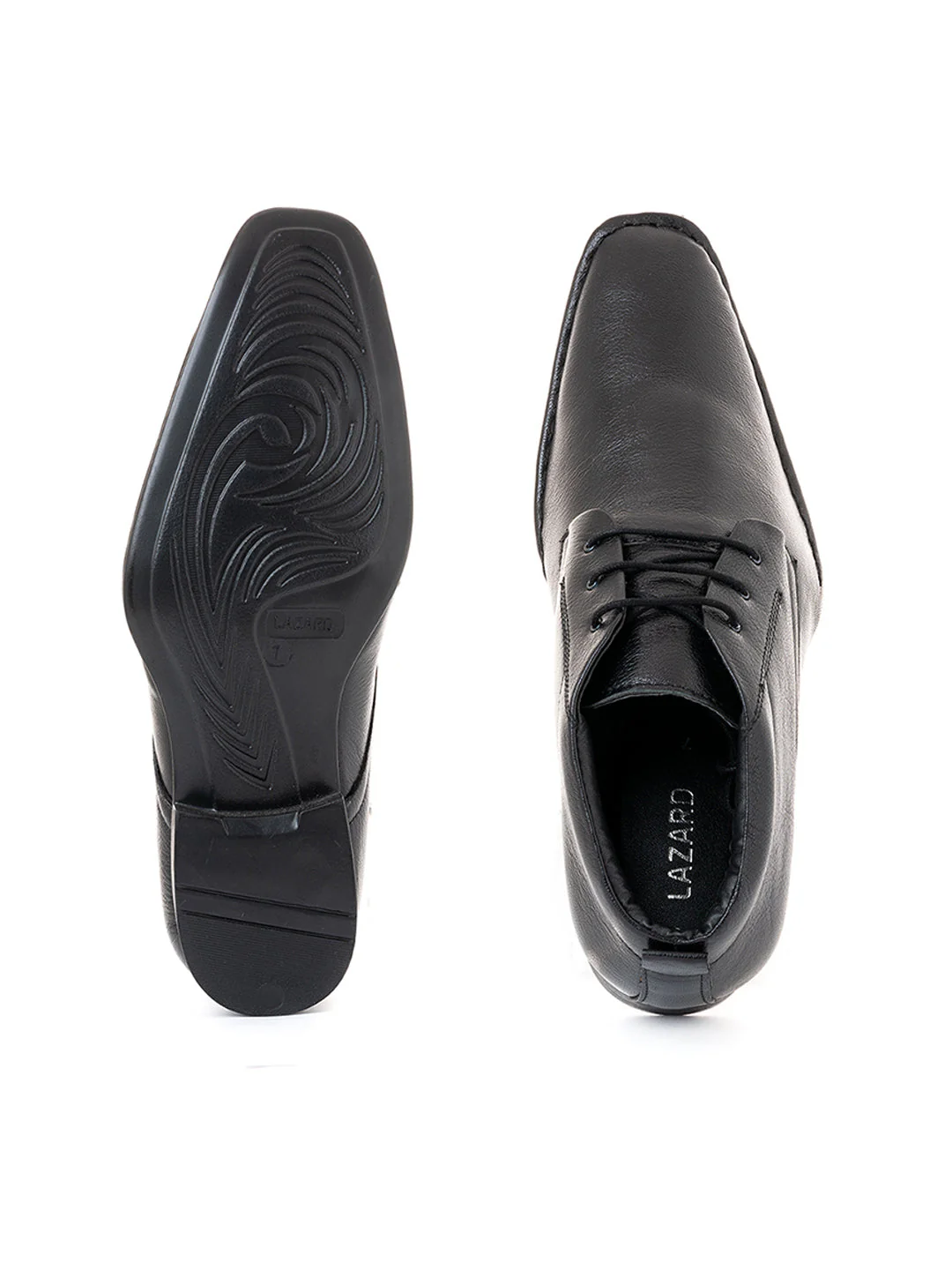 Khadim Lazard Leather Derby Boots for Men - Image 10